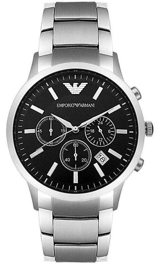 EMPORIO ARMANI AR2434 GENTS CHRONOGRAPH WATCH**BRAND NEW IN BOX**
