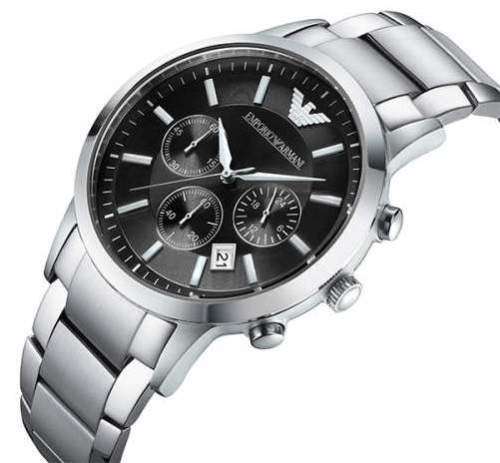 EMPORIO ARMANI AR2434 GENTS CHRONOGRAPH WATCH**BRAND NEW IN BOX**
