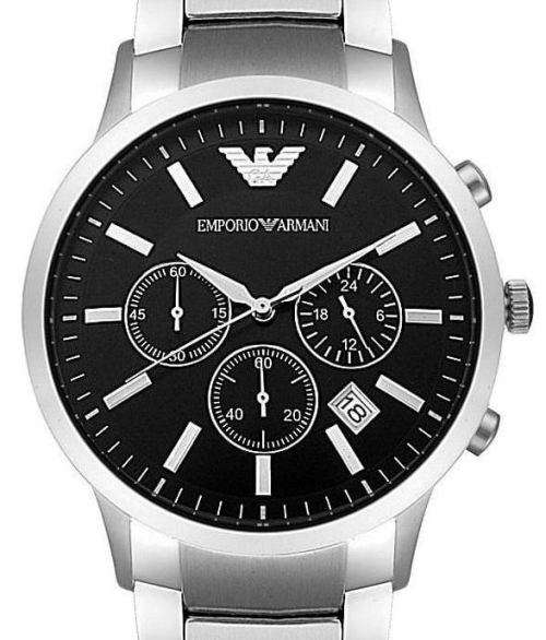 EMPORIO ARMANI AR2434 GENTS CHRONOGRAPH WATCH**BRAND NEW IN BOX**