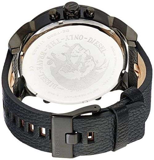 DIESEL GENTS Mr. Daddy XXL 57mm 4 TIMEZONE Quartz Watch R7999.99 BRAND NEW++Top of the Range++