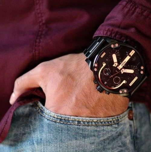 DIESEL GENTS XXL BIG DADDY 57mm 4 TIMEZONE Watch++R8999.99++BRAND NEW!!
