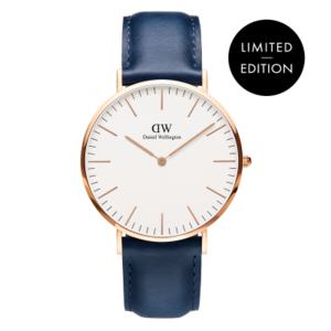 DANIEL WELLINGTON**SOMERSET LIMITED EDITION**ROSE GOLD MEN'S WATCH - BRAND NEW IN BOX+==ORIGINAL==