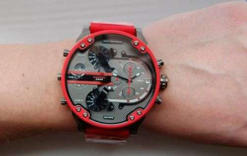 DIESEL DZ7370 GENTS XXL BIG DADDY 57mm 4 TIMEZONE++R8999.99++BRAND NEW IN BOX++PRICE DROP WOW!