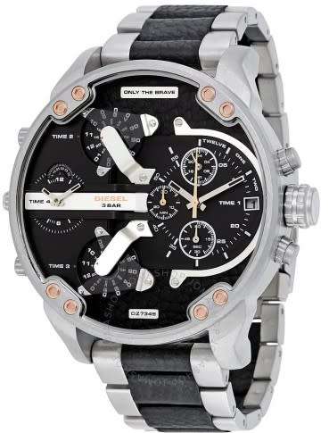 DIESEL GENTS XXL 4 TIMEZONE MR BIG DADDY**BRAND NEW IN BOX++LATEST RELEASE++R8499.99!! =In stock=