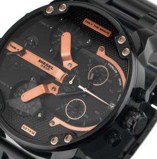 DIESEL GENTS XXL BIG DADDY 57mm 4 TIMEZONE Watch++R8999.99++BRAND NEW!!