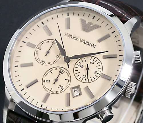 EMPORIO ARMANI GIANI CHRONO WATCH-EXQUISITE STYLE AND ELEGANCE!!++BRAND NEW++R6499.99++