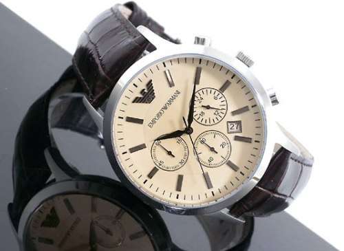 EMPORIO ARMANI GIANI CHRONO WATCH-EXQUISITE STYLE AND ELEGANCE!!++BRAND NEW++R6499.99++