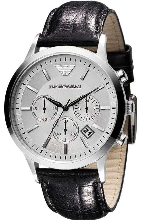 EMPORIO ARMANI RENATO CHRONO WATCH-EXQUISITE STYLE!!++BRAND NEW IN BOX++LAST ONE !!