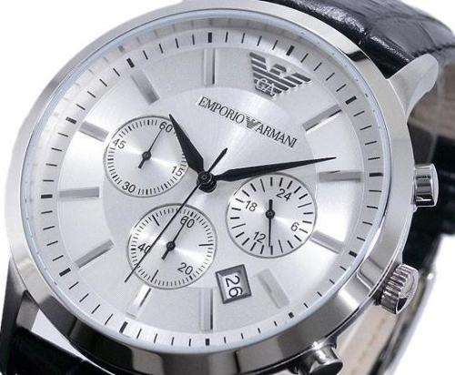 EMPORIO ARMANI RENATO CHRONO WATCH-EXQUISITE STYLE!!++BRAND NEW IN BOX++LAST ONE !!