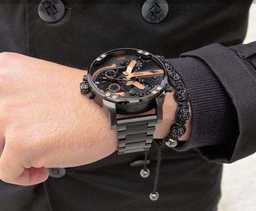 DIESEL GENTS XXL BIG DADDY 57mm 4 TIMEZONE Watch++R8999.99++BRAND NEW!!