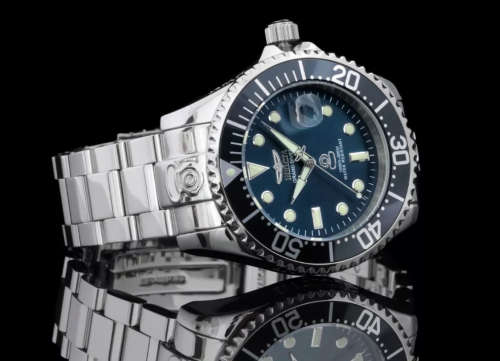 Invicta Grand Diver Gents (300M) Oversize SUBMARINER Automatic Watch+Screw down Crown+Last One!!