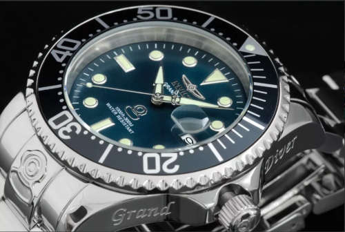 Invicta Grand Diver Gents (300M) Oversize SUBMARINER Automatic Watch+Screw down Crown+Last One!!