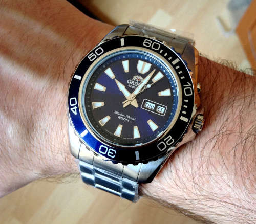 ORIENT Mako XL Automatic 200m Submariner Day/Date Dive Watch+Cheapest in SA+Free shipping!!