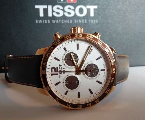 TISSOT Chronograph SWISS ETA G10-211 Gents 42mm Watch++New in Original box++Sapphire Crystal!!