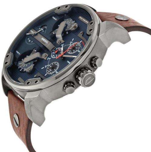 DIESEL GENTS XXL BIG DADDY 57mm 4 TIMEZONE Watch++R7999.99++BRAND NEW++MIND BLOWING!!