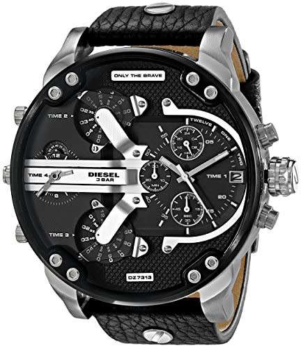 DIESEL DZ7313 GENTS XXL BIG DADDY 57mm 4 TIMEZONE Watch R7999.99 + BNIB+ ABSOLUTE STUNNER!!