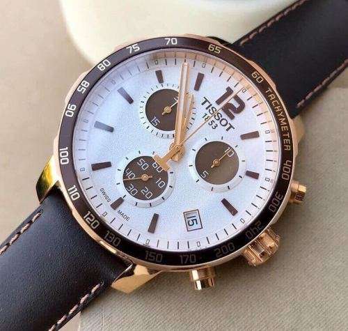 TISSOT Chronograph SWISS ETA G10-211 Gents 42mm Watch++New in Original box++Sapphire Crystal!!