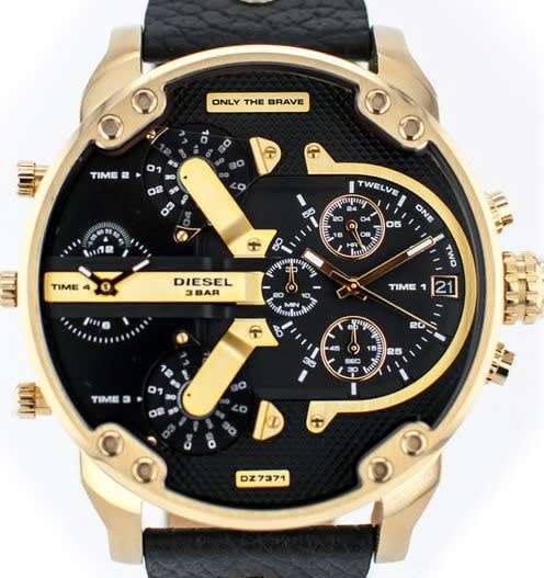 DIESEL GENTS  4 TIMEZONE XXL MR BIG DADDY**BRAND NEW IN BOX++R7999.99++Please Read++