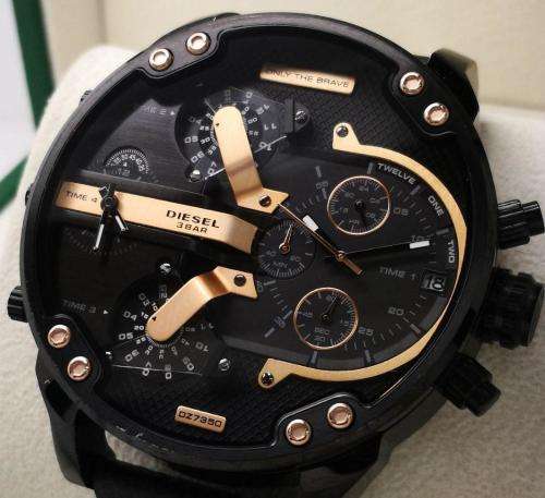 DIESEL GENTS XXL BIG DADDY 57mm 4 TIMEZONE Watch++R8999.99++BRAND NEW!!