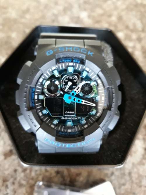 CASIO G-Shock BLUE CAMO DIAL Mint condition!!
