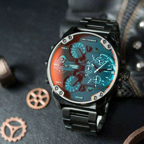 DIESEL DZ7395 GENTS 4 TIMEZONE XXL(57MM) MR BIG DADDY**BRAND NEW++R8999.99++ABSOLUTE STUNNER!!