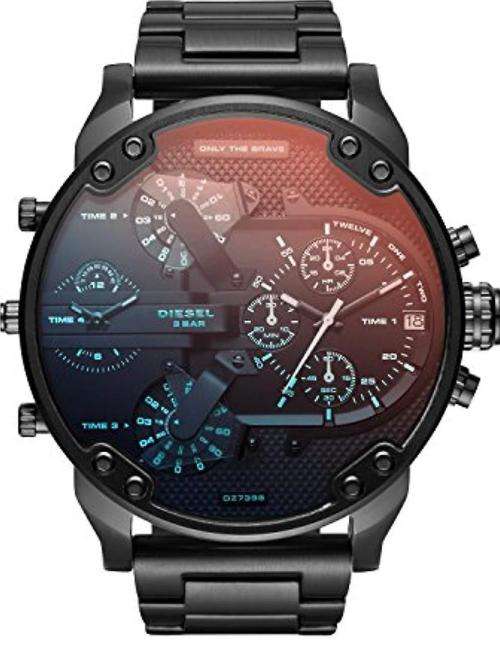 DIESEL DZ7395 GENTS 4 TIMEZONE XXL(57MM) MR BIG DADDY**BRAND NEW++R8999.99++ABSOLUTE STUNNER!!