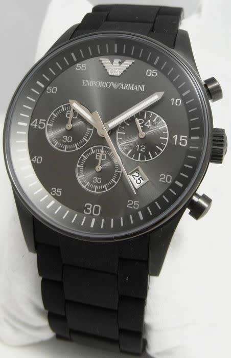 EMPORIO ARMANI TAZIO GENTS BLACK IP CHRONO WATCH**R7419.99**ABSOLUTE LUXURY**Serious Bidders Plz!