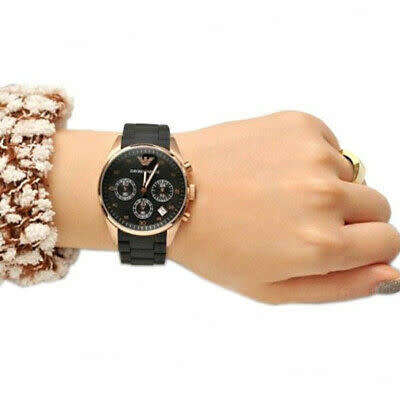 EMPORIO ARMANI LADIES CHRONO WATCH-STYLISH AND ELEGANT!!++BRAND NEW++