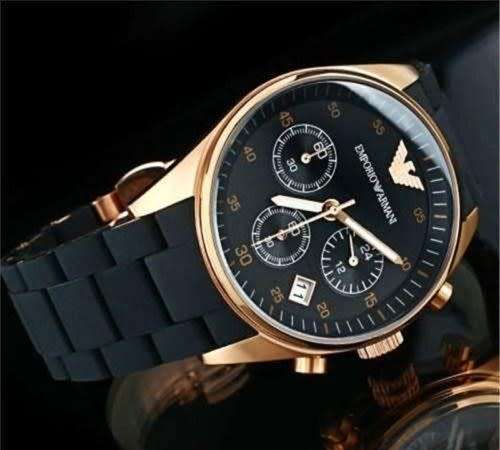 EMPORIO ARMANI LADIES CHRONO WATCH-STYLISH AND ELEGANT!!++BRAND NEW++