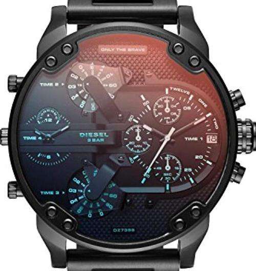 DIESEL DZ7395 GENTS 4 TIMEZONE XXL(57MM) MR BIG DADDY**BRAND NEW++R8999.99++ABSOLUTE STUNNER!!