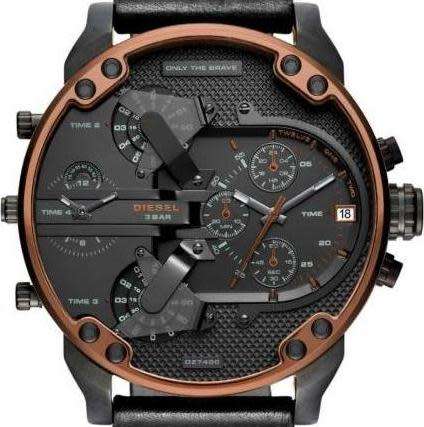 DIESEL 2.0 DZ7400 GENTS XXL BIG DADDY 57mm 4 TIMEZONE Watch++R7999.99++BRAND NEW+ABSOLUTE STUNNER!!+