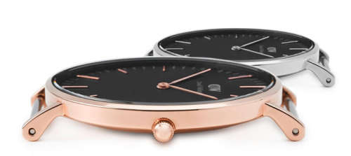 DANIEL WELLINGTON 36 MM CLASSIC MELROSE STERLING LADIES WATCH DW00100305++BRAND NEW IN BOX++