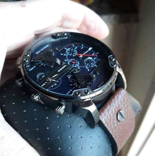 DIESEL GENTS XXL BIG DADDY 57mm 4 TIMEZONE Watch++R7999.99++BRAND NEW++MIND BLOWING!!