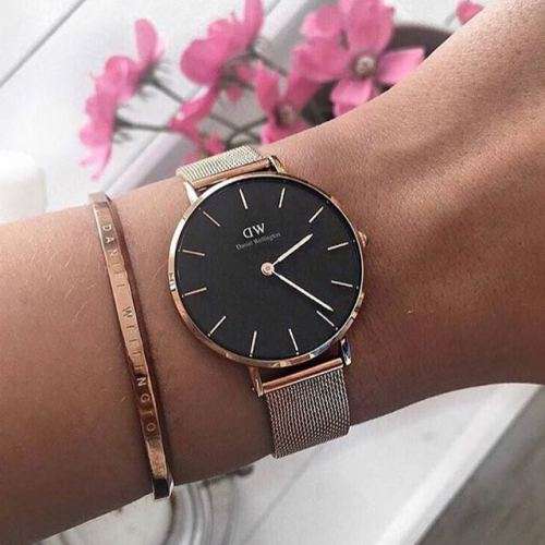 DANIEL WELLINGTON 36 MM MELROSE STERLING LADIES WATCH++BRAND NEW IN BOX++R3295++A MUST HAVE++