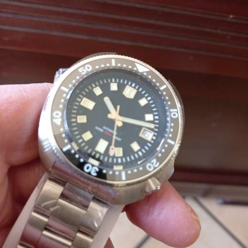 King Turtle Kaptain Willard 1970 Steeldive No Logo