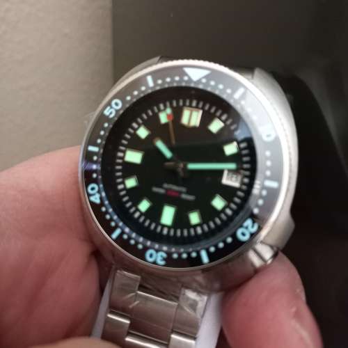 King Turtle Kaptain Willard 1970 Steeldive No Logo