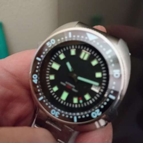 King Turtle Kaptain Willard 1970 Steeldive No Logo