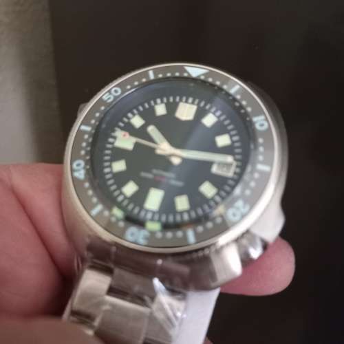 King Turtle Kaptain Willard 1970 Steeldive No Logo