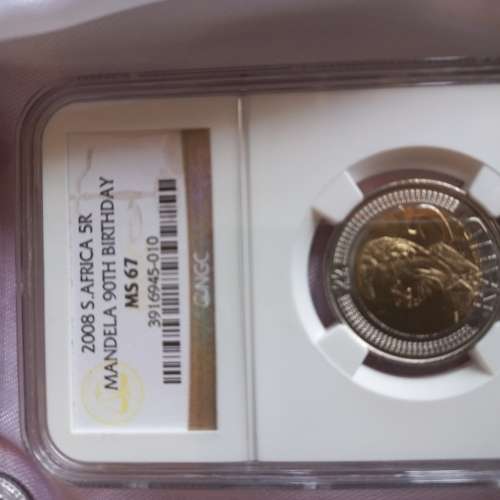 Wow!! Full Set Madiba MS62-MS67 IN WOODEN BOX-NGC GRADED