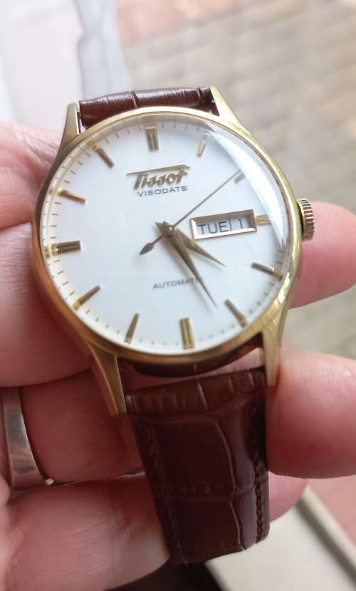 Tissot T019430 B Visodate Day Date ETA 2836-2 High beat FREE SHIPPING!!