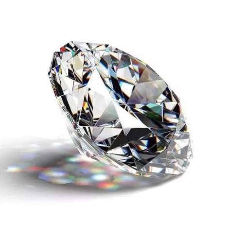 6.5mm D VVS Round Brilliant Cut Moissanite | Lab Certified | Stunning Sparkle!!