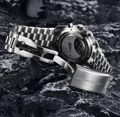 ULTIMATE SHOWSTOPPER!!-Moonwatch!!-Latest Pagani Design with Seiko Meccaquartz Sapphire Crystal!!