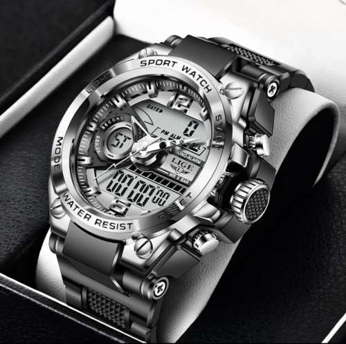Stunner!! Latest LIGE GENTS SPORTWATCH NEW IN BOX