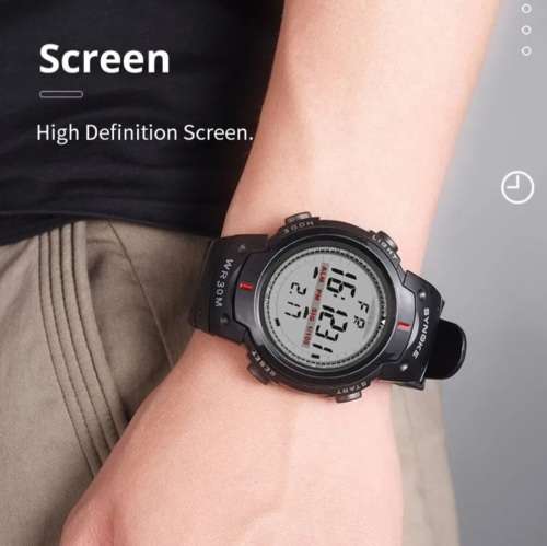 WoW!! New Synoke Hiking Sportwatch Led big reader