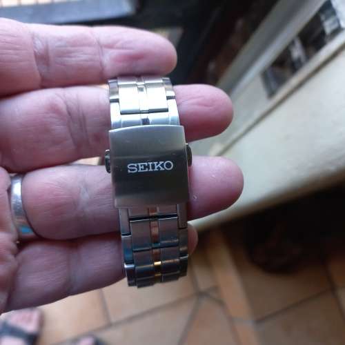Seiko Sportura 45mm Top Class Sapphire Crystal glass!!