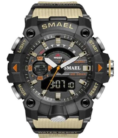 Smael Beast Dual timeview Sportwatch !!
