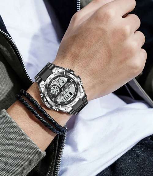 BREATHTAKING!! LIGE GENTS SPORTWATCH NEW IN BOX