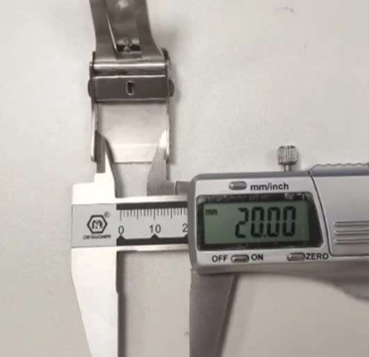 Seiko clasp 20mm Watchdives-(MUST HAVE) - No logo.-Get rid of your cheap flat pressed clasp.