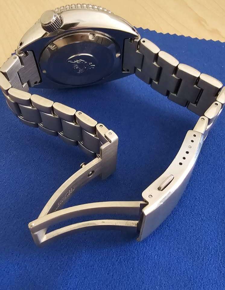 Seiko clasp 20mm Watchdives-(MUST HAVE) - No logo.-Get rid of your cheap flat pressed clasp.