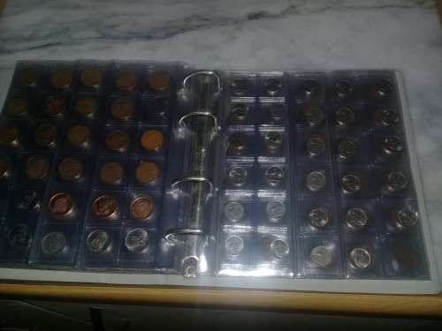 Rsa coin file  full of coins from 1c to R1
